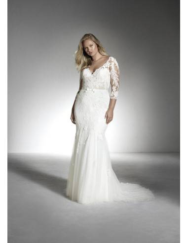 Wedding dress DEMO - WHITE ONE PLUSE