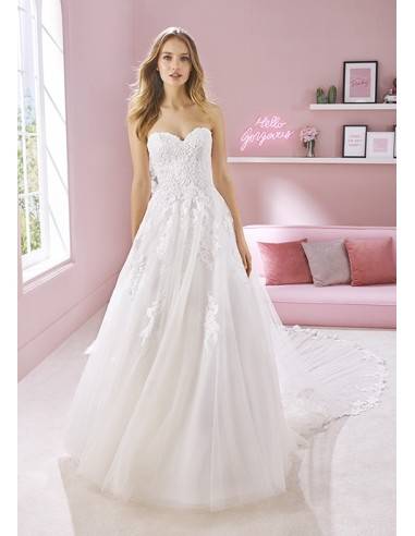 Wedding dress CHELSEA - WHITE ONE
