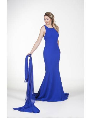 Evening dress Gerardina-Blue