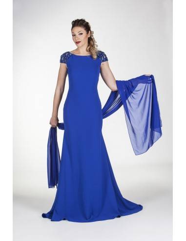 Evening dress Grael-Blue