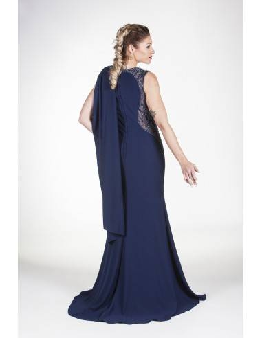 Evening dress Ganet-Dark blue