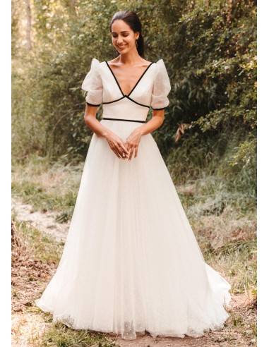 Wedding dress DUQUE - Silvia Fernandez