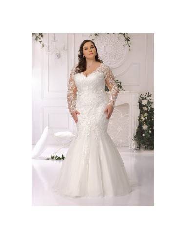 Wedding dress LS422053 - Curvy