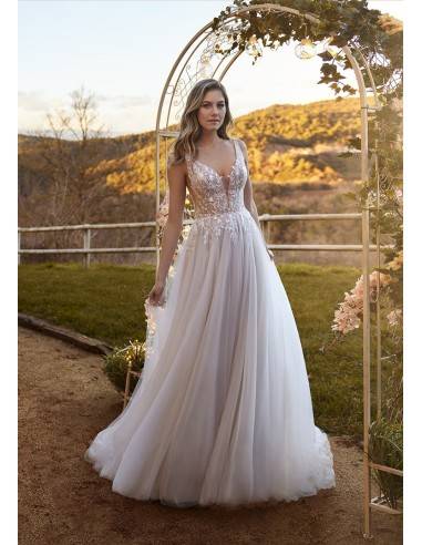 Wedding dress ANPU - WHITE ONE