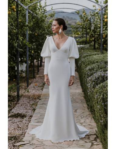 Wedding dress JUNCAL - Silvia Fernandez