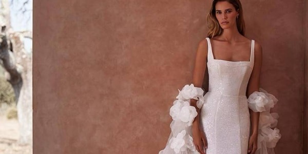 Silueta de sirena y máxima actitud: vestidos de novia corte sirena para sentirte espectacular