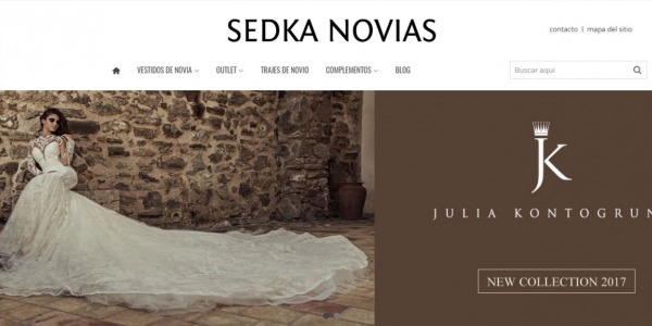Sedka Novias, tu tienda online de vestidos de novia a precios inmejorables