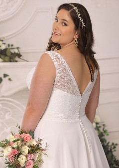 Vestidos de novia LS222014 - Curvy