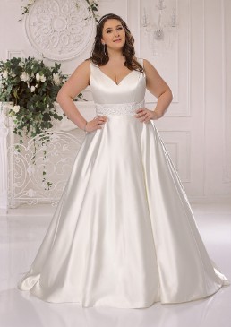 Vestidos de novia LS222015 - Curvy