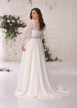 Vestidos de novia LS422050 - Curvy