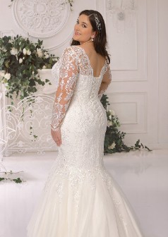 Vestidos de novia LS422053 - Curvy