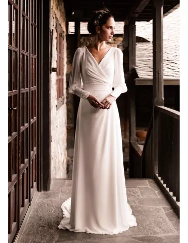 escote-drapeado-vestido-novia-sedka-novias
