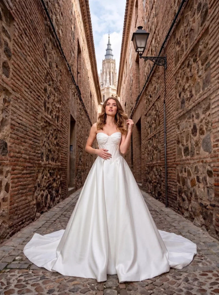 vestido-novia-ebora-sedkastudio-crepé-escotecorazón-espaldarecta-frente-sedkanovias