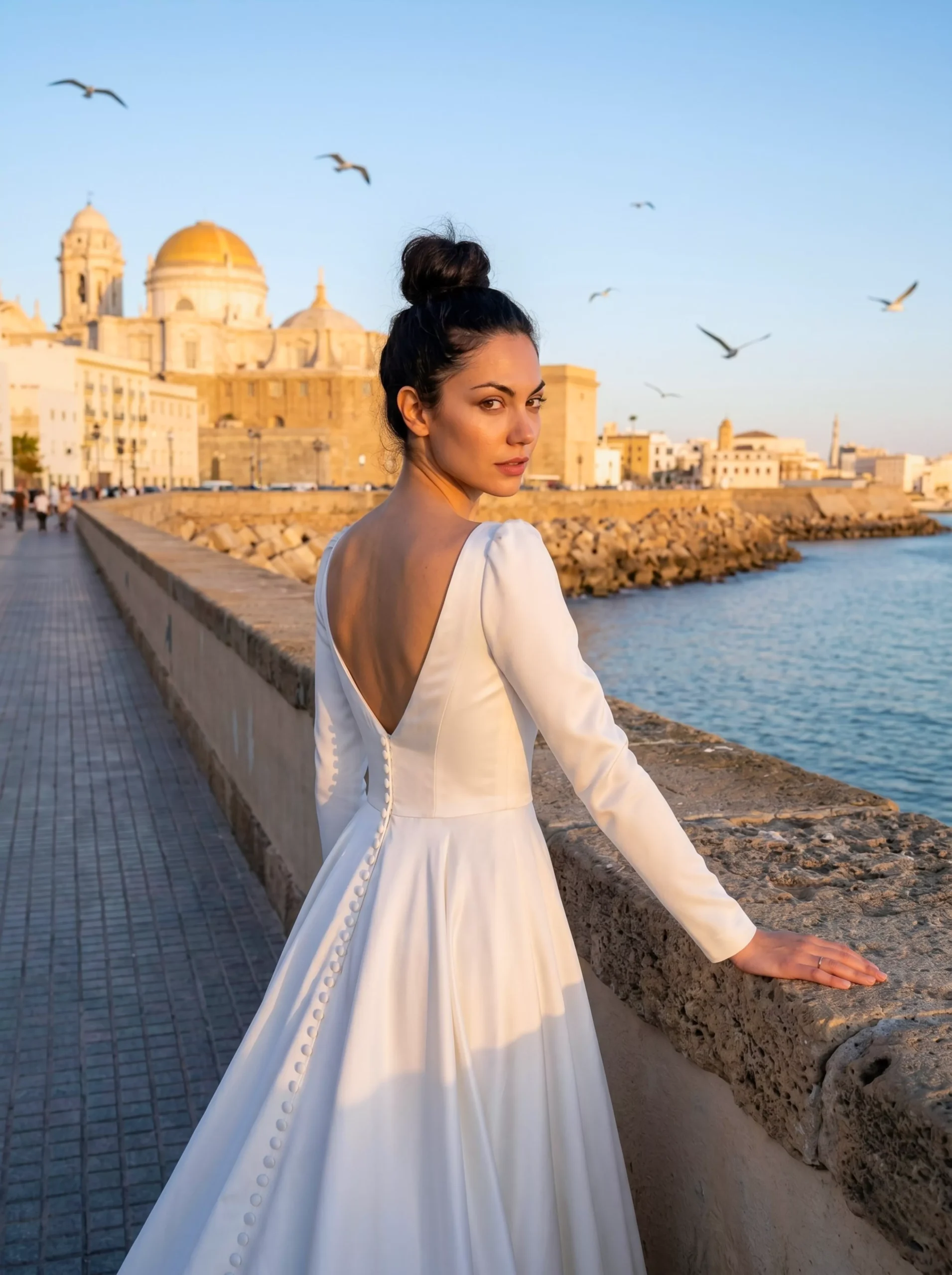 vestido-novia-esencia-sedkastudio-crepé-escoterecto-espaldaenv-detallespalda-sedkanovias