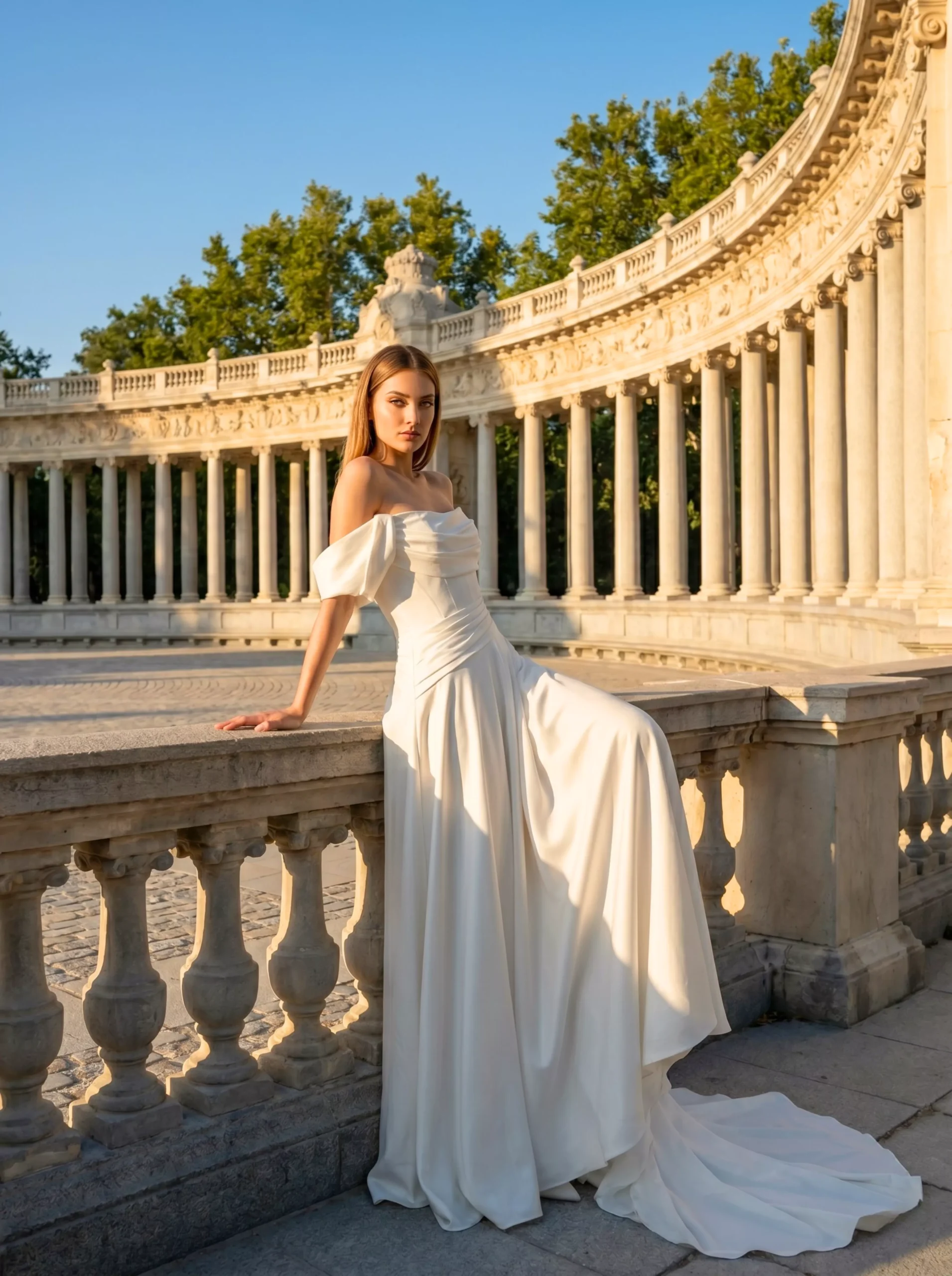 vestido-novia-estrella-sedkastudio-crepé-escotepalabradehonor-espaldaenu-frente-sedkanovias