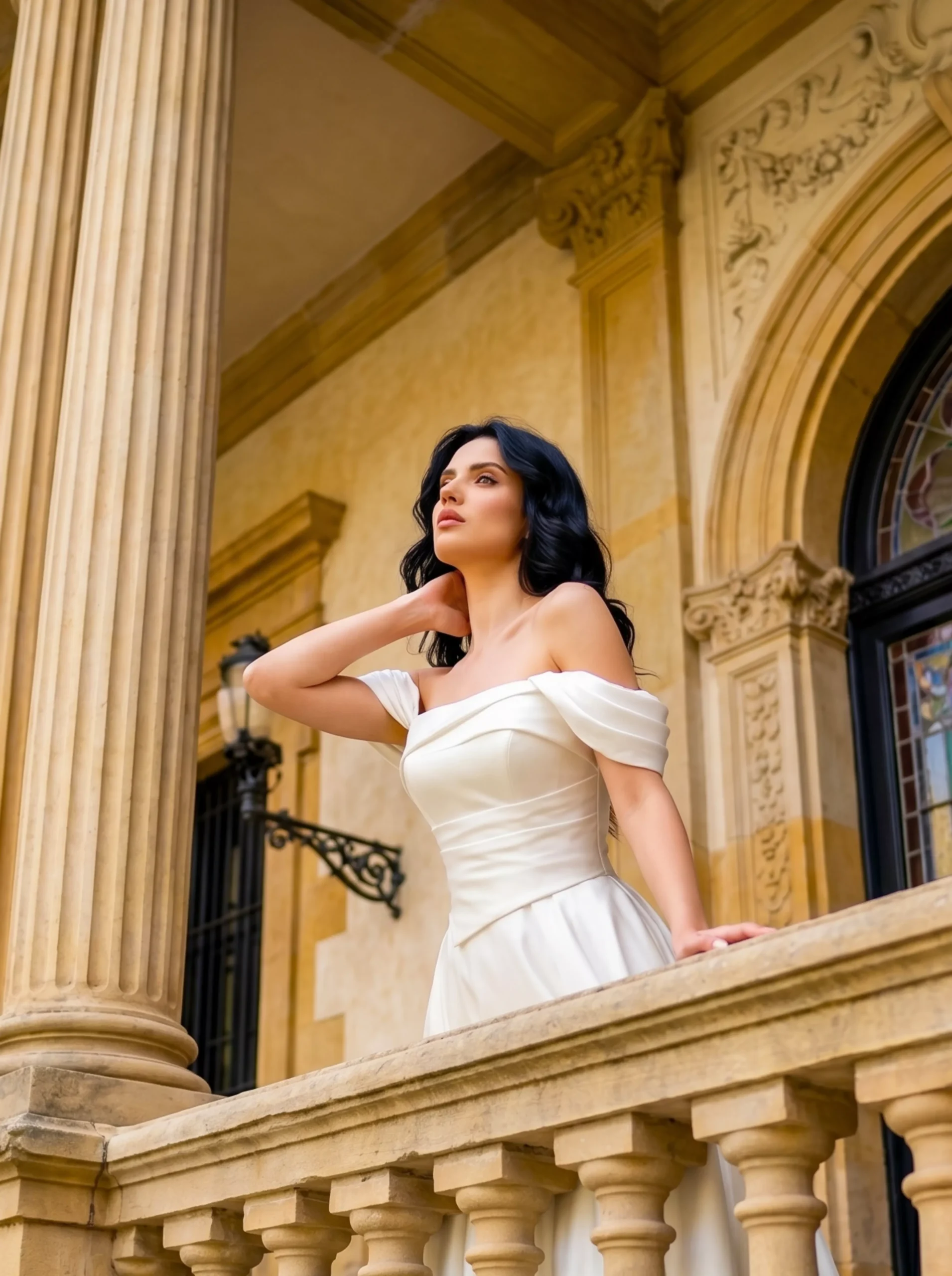 vestido-novia-oliva-sedkacouture-crepé-escotepalabradehonor-espaldaenv-detalle-sedkanovias