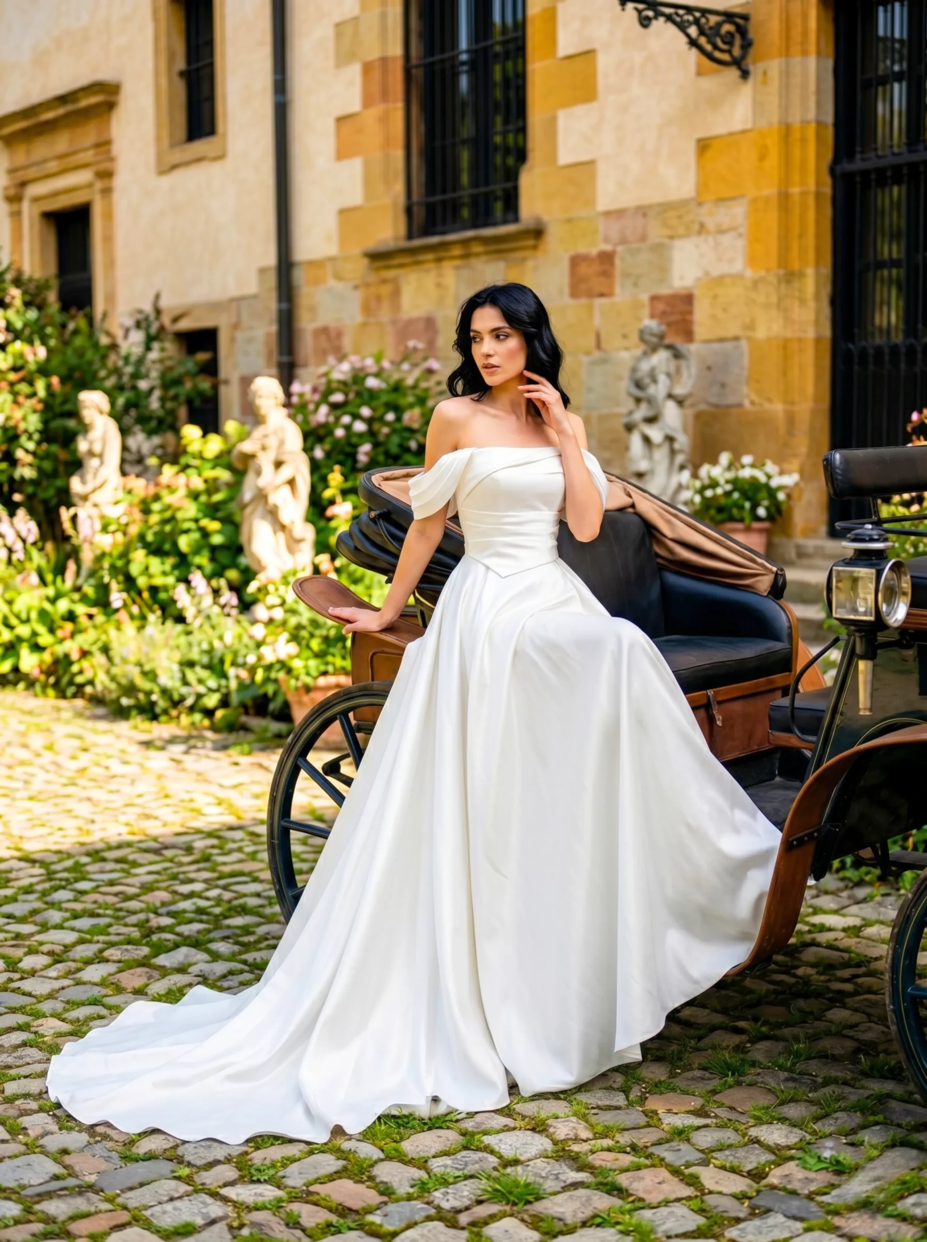vestido-novia-oliva-sedkacouture-crepé-escotepalabradehonor-espaldaenv-frente-sedkanovias
