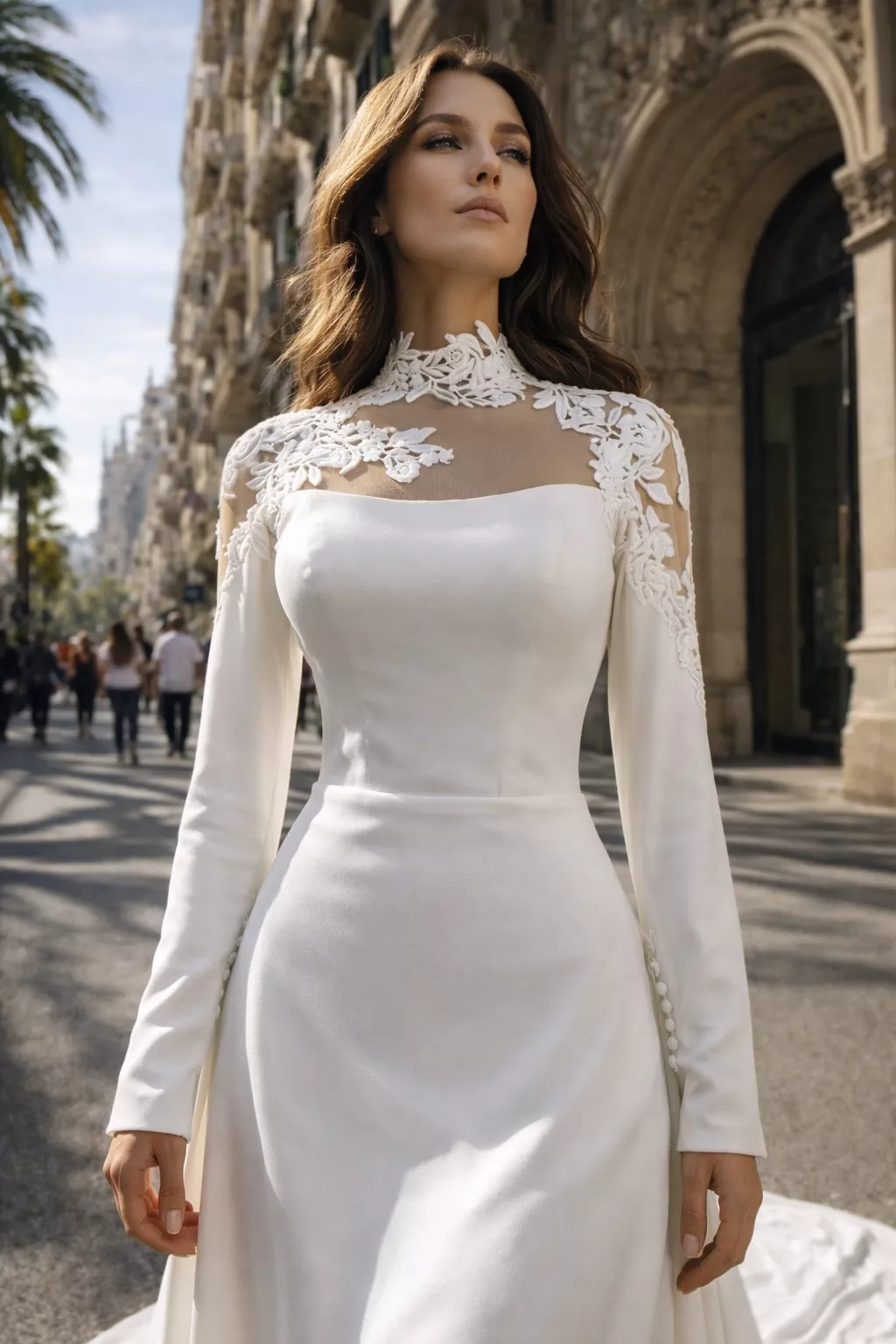 vestido-novia-taila-escotecerrado-espaldacerrada-sedkanovias1